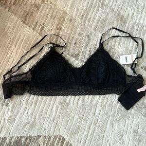 Black Lace Nursing Bra NWT